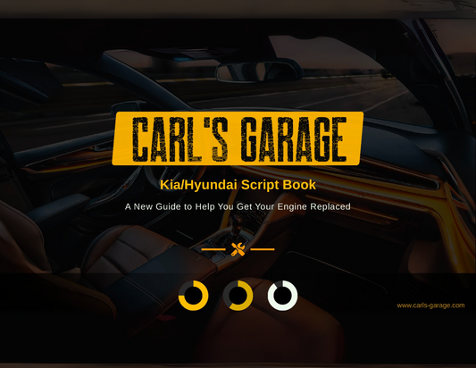 Carls Garage Script book title page 