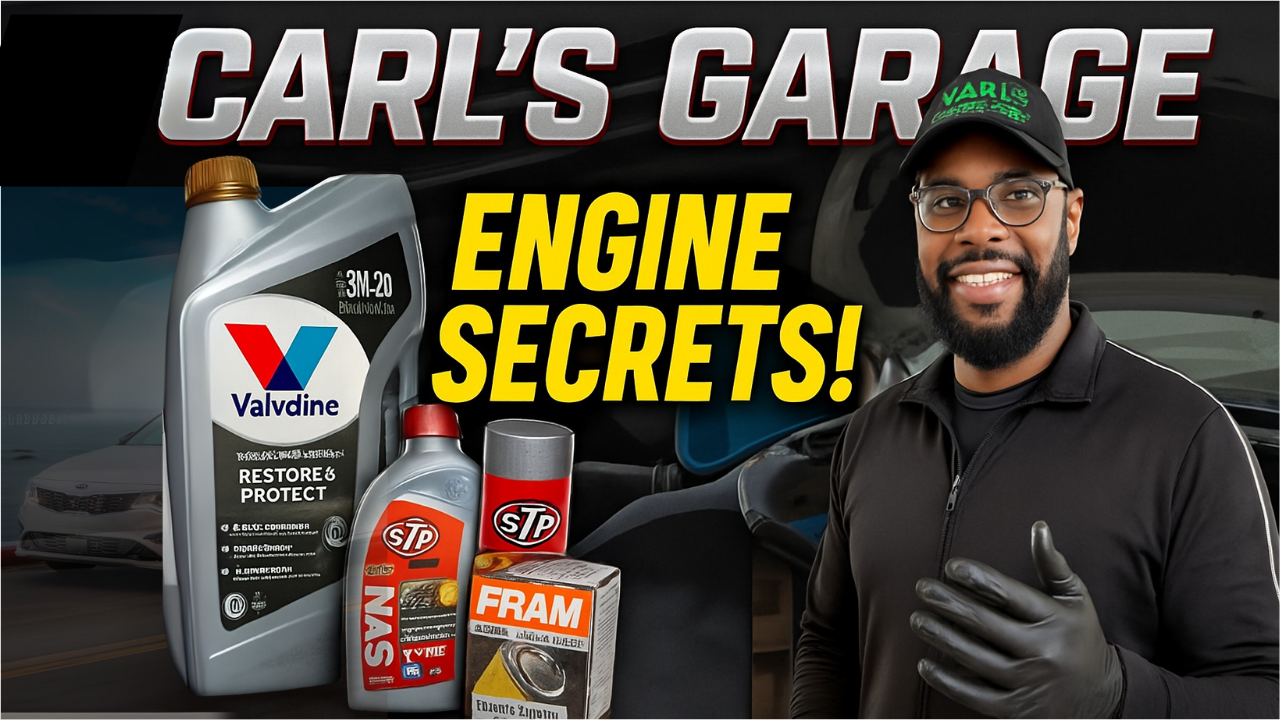 Load video: Carl reviews Valvoline Restore &amp; Protect oil and explains why it’s the best choice for Kia and Hyundai engines