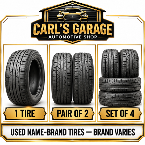 Used Name-Brand Tires for Kia, Hyundai & Genesis — 235/65R17 Starting Fitment